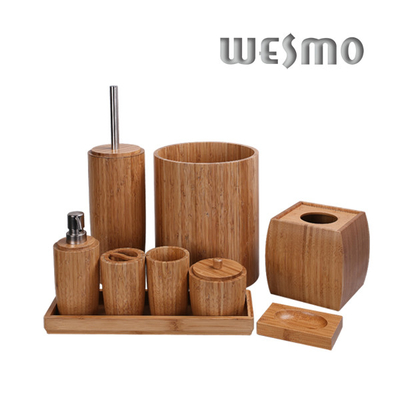 Contemporary Smooth and Anti Water Natural  Bathroom Accessories Sets